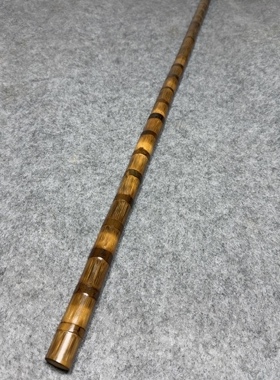 长度 1.2米直径1.8到1.9精美老竹子把玩 实心竹金丝竹手杖登山杖