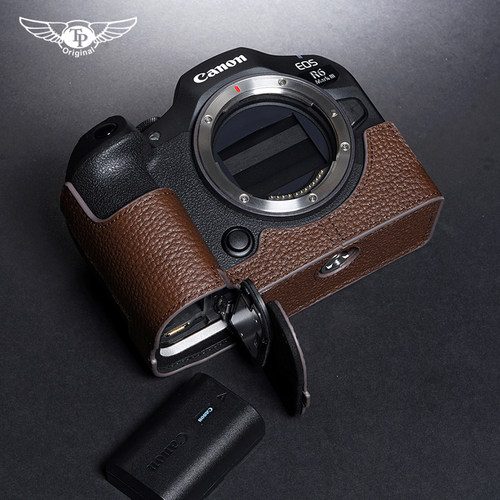 佳能R63保护套R52真皮套R62手柄