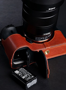 台湾TP真皮 适用于索尼A72 A7M2 A7ii A7RII A7R2皮套相机包手柄