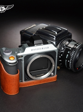 手工牛皮 哈苏X1D II 50C相机包x1d X1D2皮套 真皮保护套半套手柄