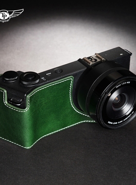 真皮Sigma适马DP0Q DP1Q dp2q dp3q相机包 皮套 牛皮保护套 手柄