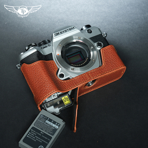 台湾TP 奥之心OM5ii保护套EM5Markiii相机包OM5真皮套2代手柄配件