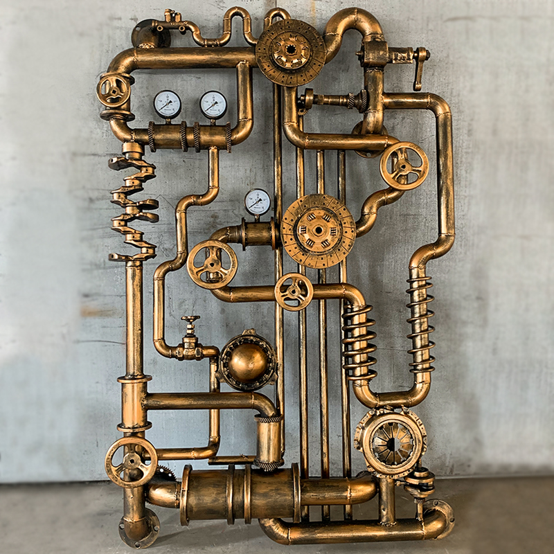 复古酒吧工业风个性铁艺软装挂件