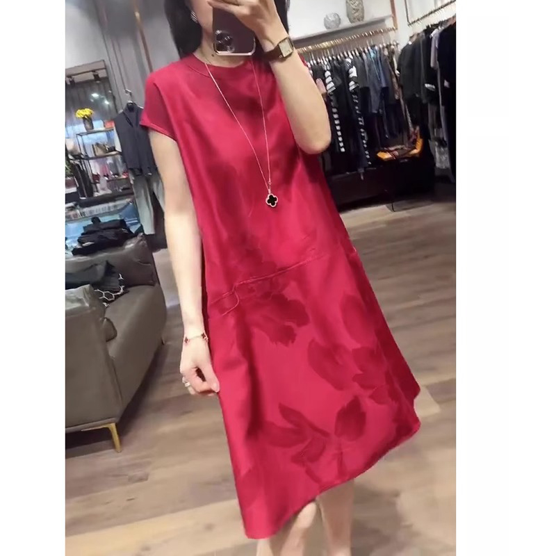 大码女装2025夏季新款微胖mm显瘦高级感法式复古印花a版连衣裙女