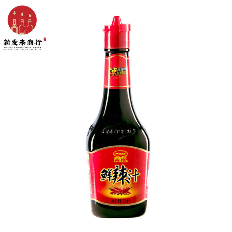 整箱【6瓶*400ml】雀巢美极鲜辣汁