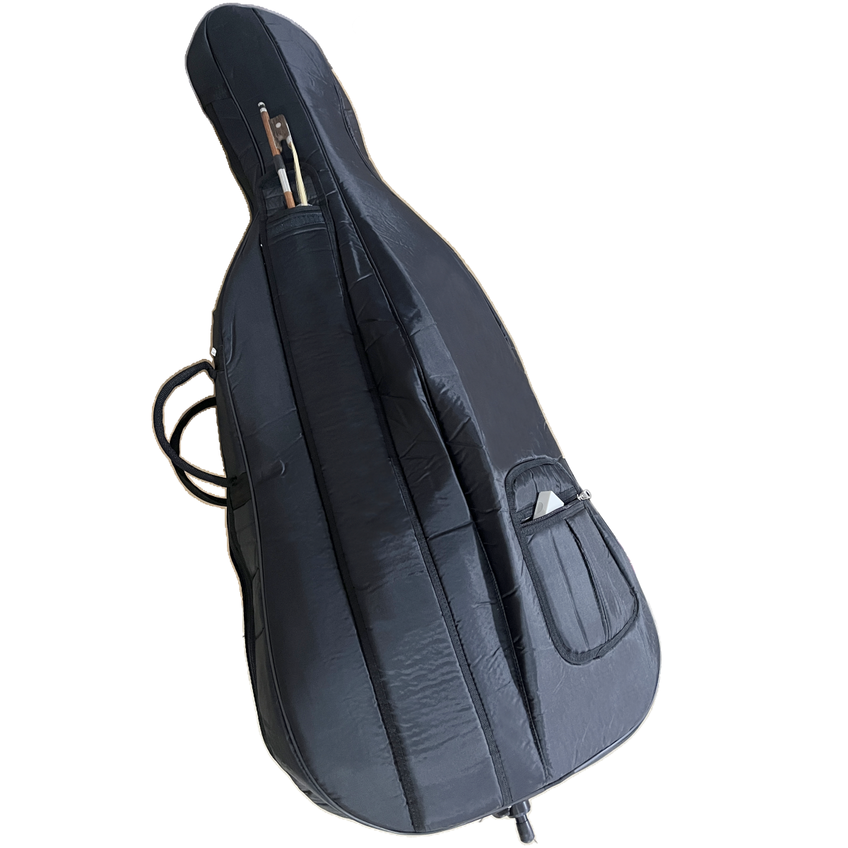 艺鸣乐器 超轻加厚3D硬挺大提琴棉包 双肩背袋 复合海绵包 包裹强