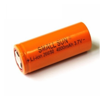 smallsun/小太阳强光手电电池26650锂电池可充大容量4800mAh3.7v