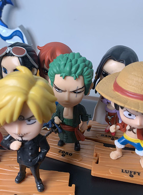 海贼王手办路飞索隆女帝汉库克娜美周边车载摆件全套装男生日礼物