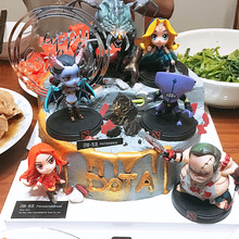 DOTA2手办刀塔2周边TI13本子剑圣屠夫女王TB至宝玩偶周边公仔摆件