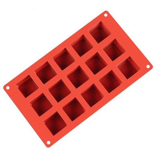 15连孔正方形雪花酥硅胶