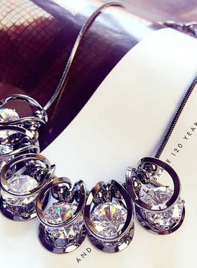 低调的奢华璀璨水晶女装饰品水钻