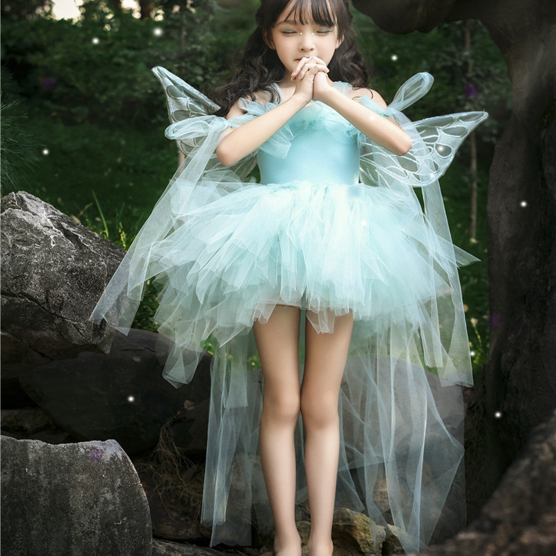 万圣节COS蝴蝶仙子裙女童精灵万圣/圣诞/儿童节用