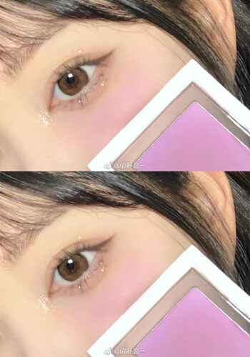 柚子小西CCSheer悄悄欢喜柔焦腮红元气显白少女小众腮紫新品