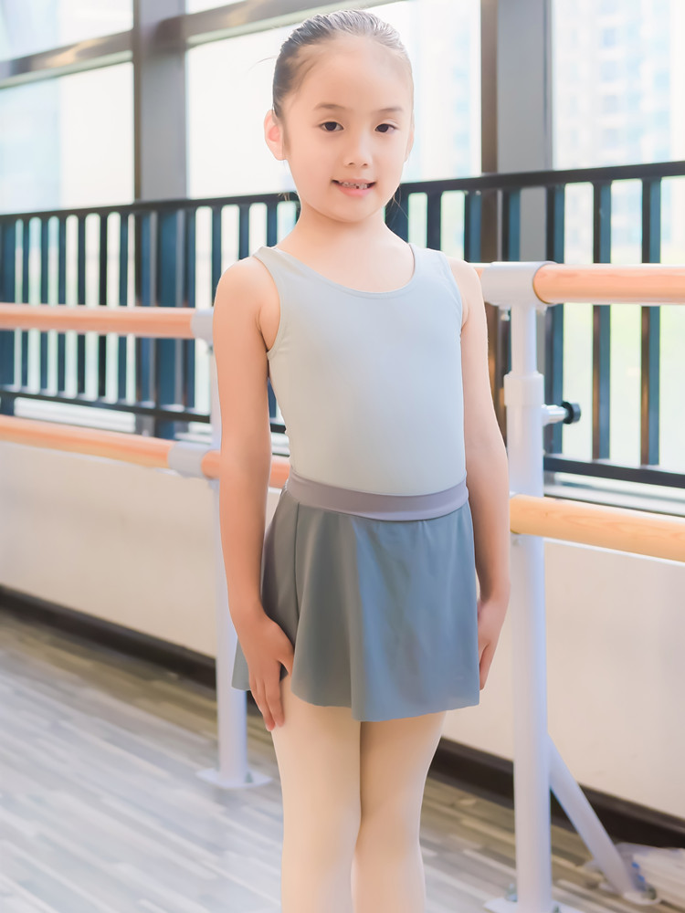 清仓儿童舞蹈英皇考级服背心芭蕾舞 连体女童全衬训练舞蹈练功服