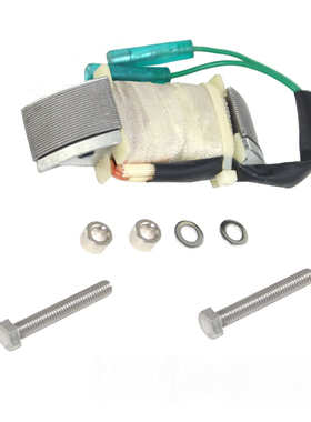 船外机雅马哈2冲15匹用63V-85533照明线圈安装螺丝和定位销