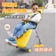 90分儿童拉杆箱20寸行李箱登机旅行箱带娃坐骑行箱男女孩遛娃推车