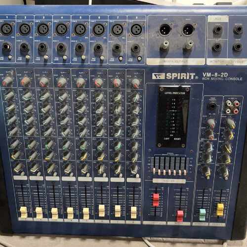 声艺SPIRIT VM-8-2D 8路调音台，原装，功—议价