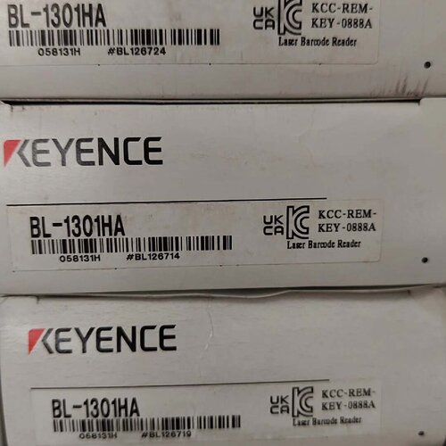 基恩士KEYENCE BL-1301HA激光条码读取器，全新—议价