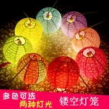 Портативная лампа, фонарь, складная красная цветная бумага, люстра, «сделай сам»