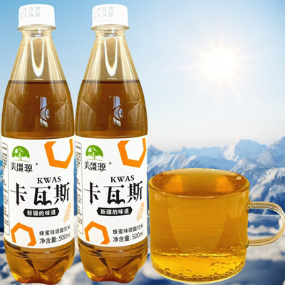 美疆源卡瓦斯含糖500ml瓶装好喝
