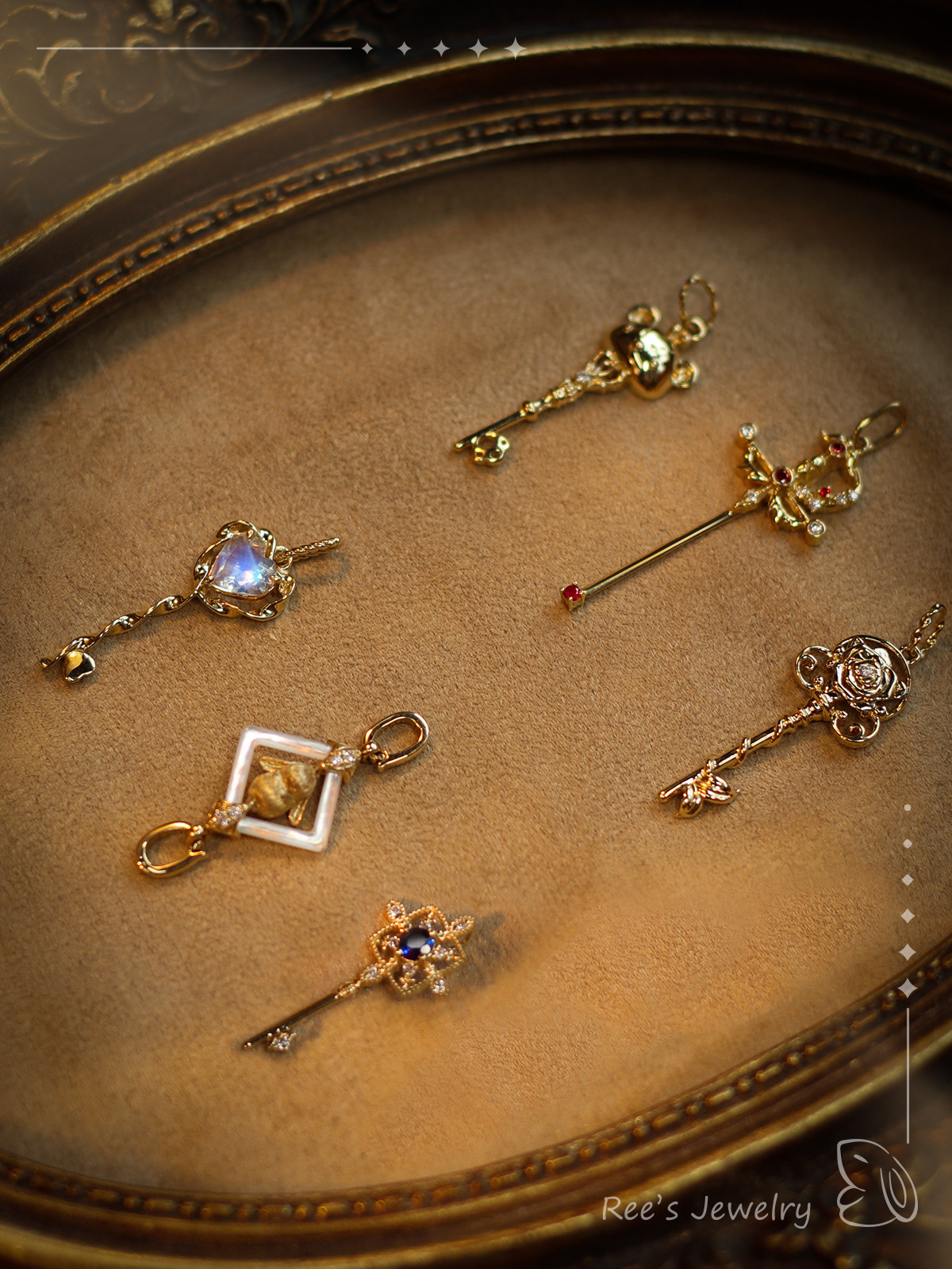 Vintage 18K Gold Ruby Necklace | Direct from Taobao - Product image 2