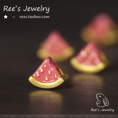 足金西瓜路路通小克重适合送礼