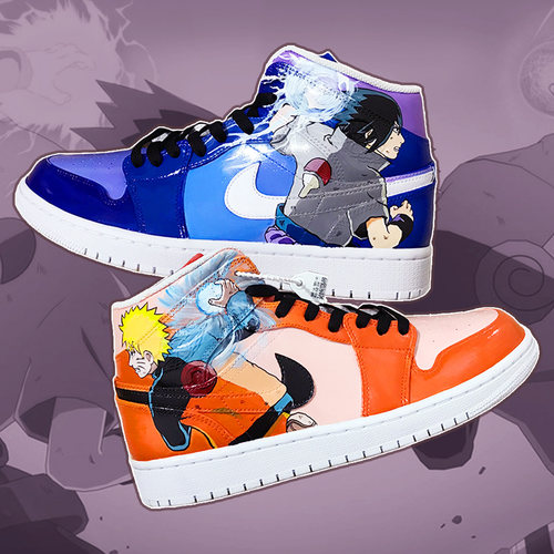 纯手工DIY绘画手绘球鞋改鞋客制