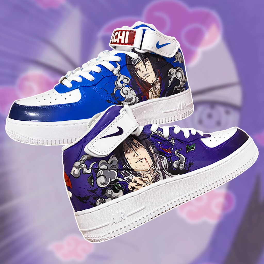 火影忍者宇智波佐助晓组织鼬手绘