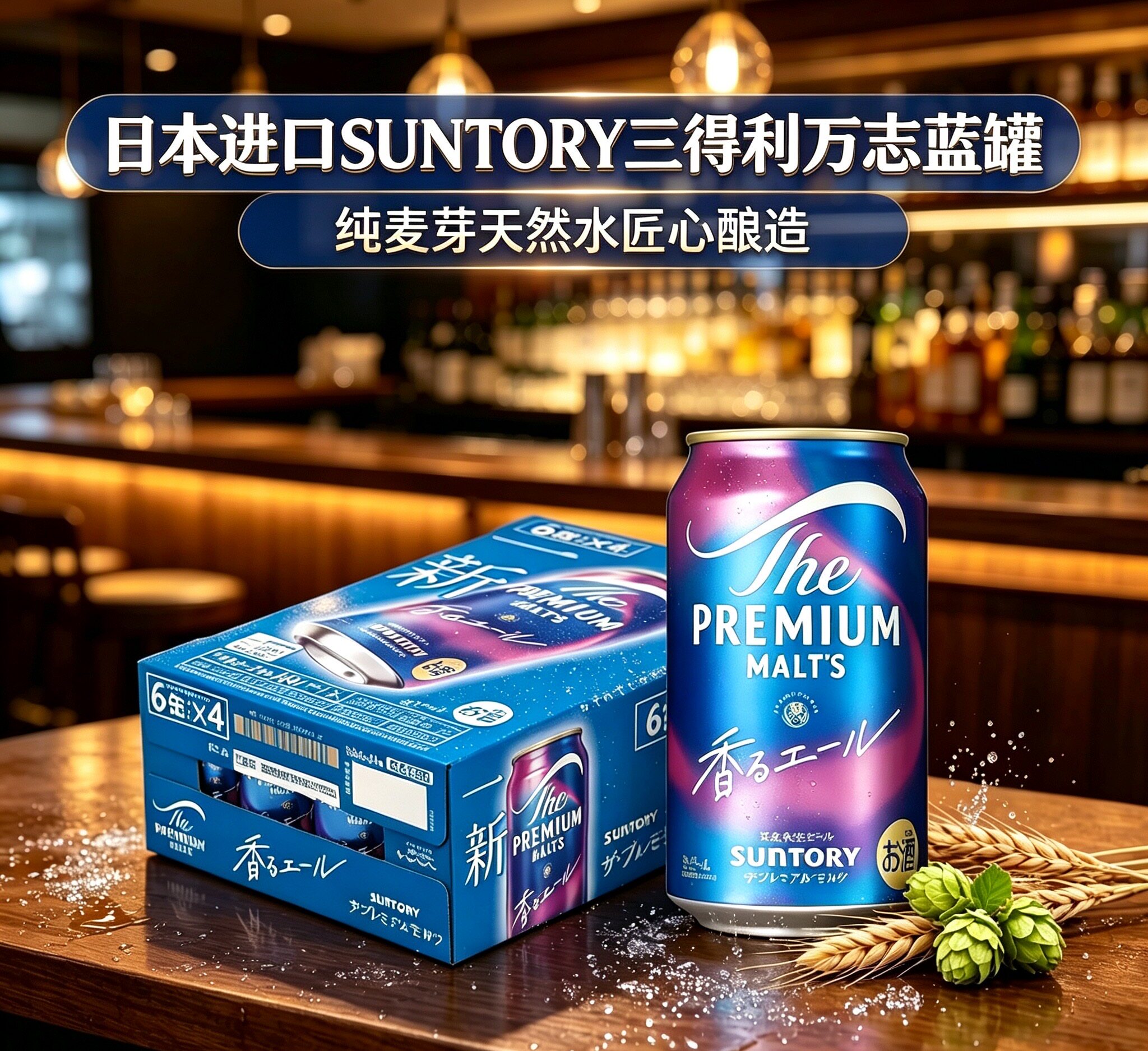 SUNTORY三得利万志蓝啤酒
