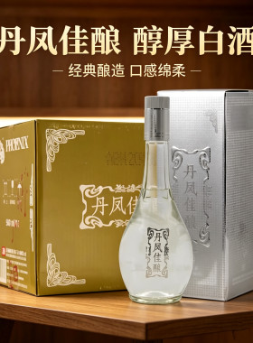 银丹凤佳酿38度浓香型厦门高粱酒500ml白酒整箱6瓶礼盒装粮食酒