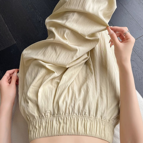 窄版香蕉裤女新款宽松直筒阔腿