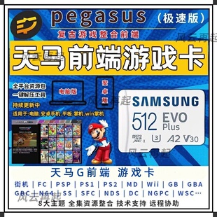 天马g前端怀旧游戏内存卡tf卡适用安卓win掌机平板PC模拟器整合包