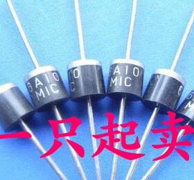 6A10 6A/1000V DO-27 大功率整流二极管 全新原装