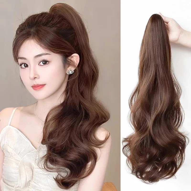 假发辫子抓夹假发辫马尾