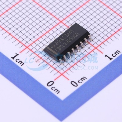 信号开关/编解码器/多路复用器 SN74CBTLV3253DR SOIC-16 TI/德州