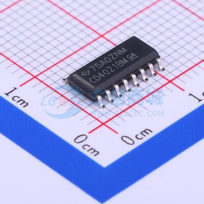 移位寄存器 CD4021BM SOIC-16 TI/德州 电子元器件配单原装正品