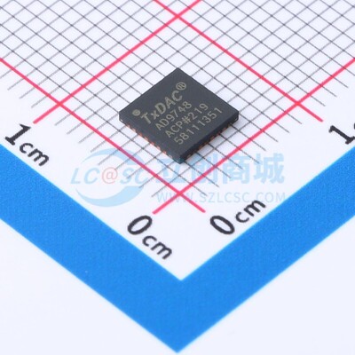 数模转换芯片 AD9748ACPZ LFCSP-32 ADI(亚德诺) 原装正品