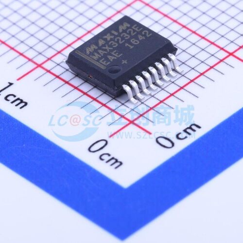 RS232芯片 MAX3232EEAE+T SSOP-16 MAXIM(美信) 电子元器件配单