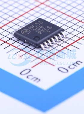 运算放大器 MC33204DTBG TSSOP-14 onsemi(安森美) 电子元件配单