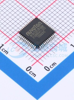 单片机(MCU/MPU/SOC) MINI52LDE LQFP-48 NUVOTON(新唐)