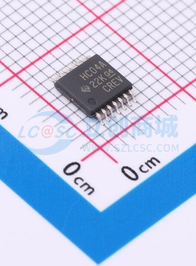 缓冲器/驱动器/收发器 SN74HC04APWR TSSOP-14 TI/德州 原装正品