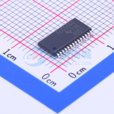 LED驱动 TLC5940PWPR TSSOP-28 TI/德州 电子元器件配单原装正品