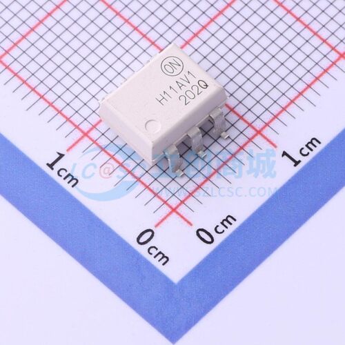 晶体管输出光耦 H11AV1SR2M SMD-6P onsemi(安森美) 电子元件配单