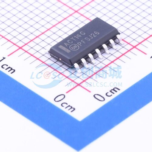 反相器 MC74ACT14DR2G SOIC-14 onsemi(安森美) 电子元件原装正品