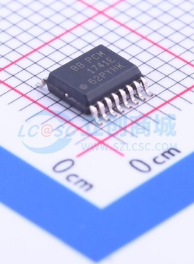 数模转换芯片 PCM1741E SSOP-16 TI/德州 电子元器件配单