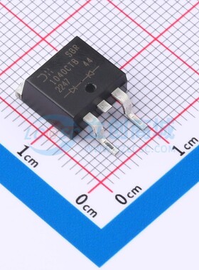超势垒整流器(SBR) SBR1040CTB TO-263AB DIODES(美台)