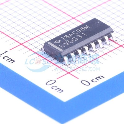 LVDS芯片 SN65LVDS31DR SOP-16 TI/德州 电子元器件配单