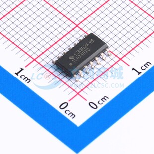 FET输入运放 TL074HIDR SOP-14 TI/德州 电子元器件配单原装正品