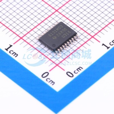 模数转换芯片ADC ADS131M03IPWR TSSOP-20 TI/德州 电子元件配单