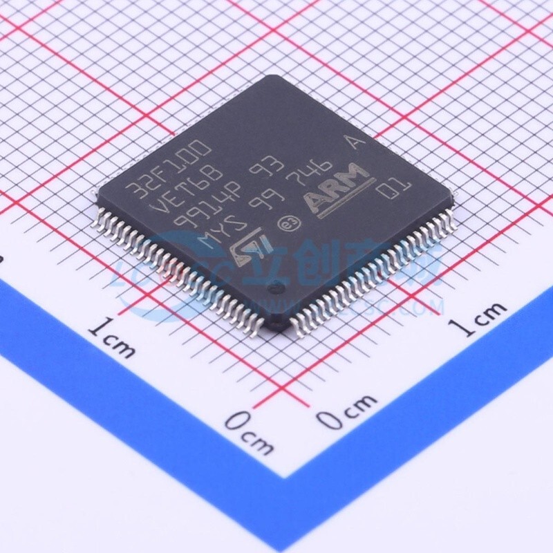 单片机(MCU/MPU/SOC) STM32F100VET6B LQFP-100 ST(意法半导体)